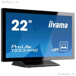 22" LCD iiyama T2234MSC-B1S:PCAP, 10P, IPS, FHD, H