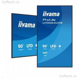 50" iiyama LH5064UHS-B1AG:VA, 4K UHD, Android, 24,