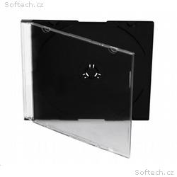 COVER IT Krabička na 1 CD 5,2mm slim box + tray 10