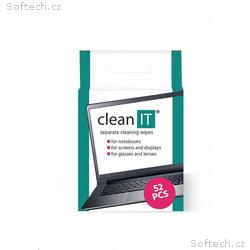 CLEAN IT Čistící ubrousky mokré kusové 52 ks