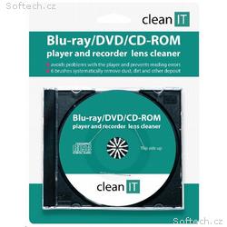 CLEAN IT čistící CD pro Blu-ray, DVD, CD-ROM přehr