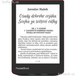 E-book POCKETBOOK 634 Verse Pro Passion Red, červe