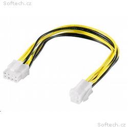 PREMIUMCORD Redukce napájení 8 pin, Female zdroj n