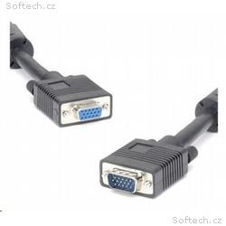 PREMIUMCORD Kabel VGA prodlužovací 3m (HD15M, F, d