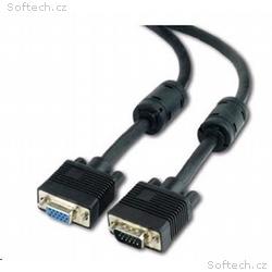 GEMBIRD Kabel VGA prodlužovací 10m (HD15M, F, dvoj