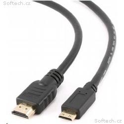 GEMBIRD Kabel HDMI - HDMI mini 1,8m (v1.4, zlacené