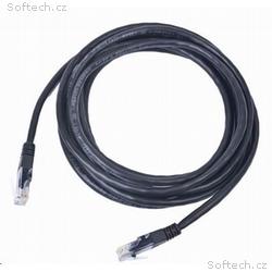 GEMBIRD kabel patchcord Cat5e UTP 0,5m, černý