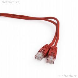 GEMBIRD kabel patchcord Cat5e UTP 0,5m, červený