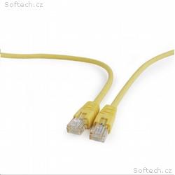 GEMBIRD kabel patchcord Cat5e UTP 0,5m, žlutý