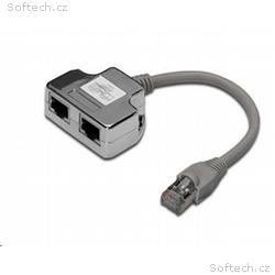 PREMIUMCORD RJ45 distributor (1 port ISDN + 1 port