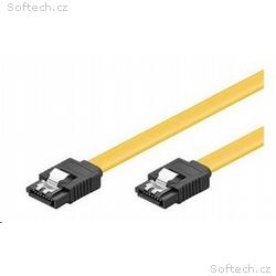 PREMIUMCORD Kabel SATA 3.0 datový 50cm, kovové záp