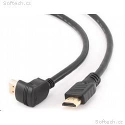 GEMBIRD Kabel HDMI - HDMI 90°, 4K 60Hz, 3m, černá