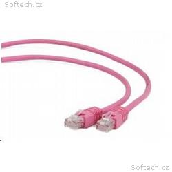 GEMBIRD Kabel patchcord CAT6 stíněný FTP 3m, růžov
