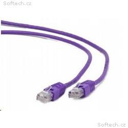 GEMBIRD kabel patchcord CAT6 stíněný FTP 3m, fialo