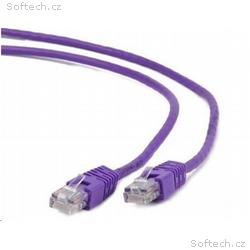 GEMBIRD kabel patchcord CAT6 stíněný FTP 5m, fialo