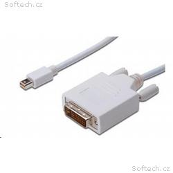 PremiumCord Mini DisplayPort - DVI kabel M, M 2m