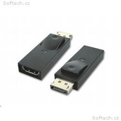 PREMIUMCORD Redukce DisplayPort - HDMI (M, F) čern