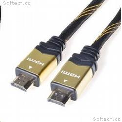 PremiumCord GOLD HDMI High Speed + Ethernet kabel,