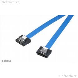 AKASA - Proslim 6Gb, s SATA3 kabel - 30 cm - modrý