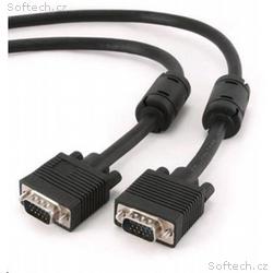 GEMBIRD Kabel VGA prodlužovací 3m, černý (15 F, F,