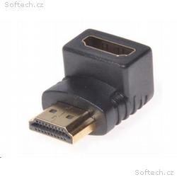 PREMIUMCORD Adapter HDMI M, F zahnutý do pravého ú