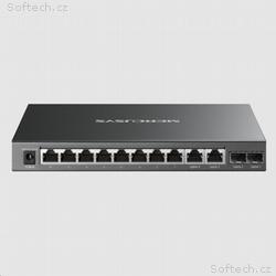 MERCUSYS switch MS112GMP (8xGbE, 2xGbE, 2xSFP, 8xP