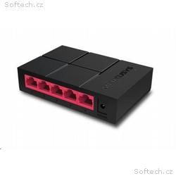MERCUSYS MS105G switch (5xGbE, fanless)
