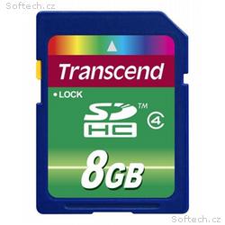 TRANSCEND SDHC karta 8GB Class 4