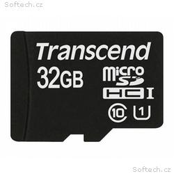 TRANSCEND MicroSDHC karta 32GB Premium, Class 10 U