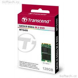 TRANSCEND Industrial SSD MTS400S 128GB, M.2 2242, 