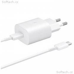 Samsung síťová nabíječka EP-TA800EWE + kabel EP-DA