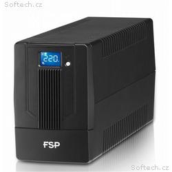 Fortron UPS FSP iFP 1000, 1000 VA, 600W, LCD, line