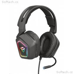 TRUST Sluchátka s mikrofonem GXT 450 Blizz RGB 7.1
