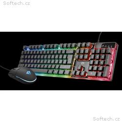 TRUST set klávesnice + myš GXT 838 Azor Gaming Com