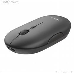 TRUST myš PUCK, bezdrátová, USB, černá
