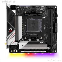 ASRock MB Sc AM4 B550 PHANTOM GAMING-ITX, AX, AMD 