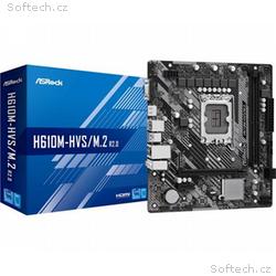 ASRock MB Sc LGA1700 H610M-HVS, M.2 R2.0, Intel H6