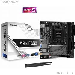 ASRock MB Sc LGA1700 Z790M-ITX WIFI, Intel Z790, 2
