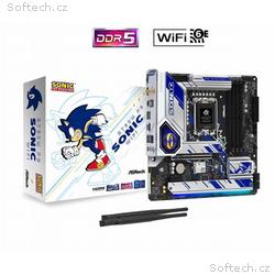 ASRock MB Sc LGA1700 B760M PG SONIC WIFI, Intel B7