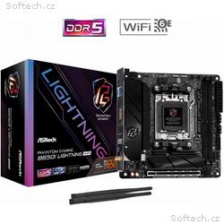 ASRock MB Sc AM5 B650I LIGHTNING WIFI, AMD B650, 2