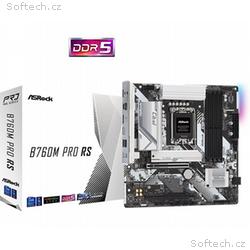 ASRock MB Sc LGA1700 B760M PRO RS, Intel B760, 4xD