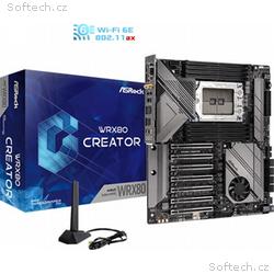 ASRock MB Sc sWRX8 WRX80 Creator R2.0, AMD WRX8, 8