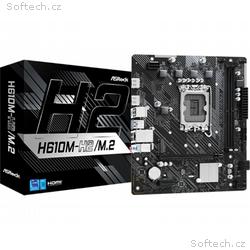 ASRock MB Sc LGA1700 H610M-H2, M.2, Intel H610, 2x