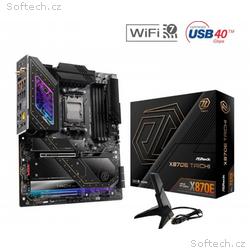 ASRock MB Sc AM5 X870E TAICHI, AMD X870, 4xDDR5, 1