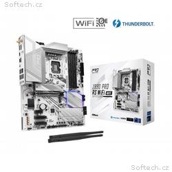 ASRock MB Sc LGA1851 Z890 PRO RS WIFI WHITE, Intel
