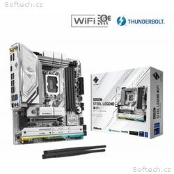 ASRock MB Sc LGA1851 B860M Steel Legend WiFi, Inte