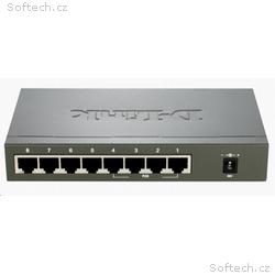 D-Link DES-1008PA 8x10, 100 Desktop Switch, 4xPoE