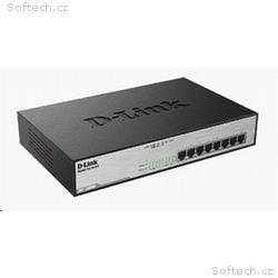 D-Link DGS-1008MP 8x 1000 Desktop Switch, 8PoE por