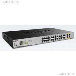 D-Link DGS-1026MP 24-Port Desktop Gigabit PoE + 2G