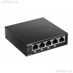 D-Link DGS-1005P 5-Port Desktop Gigabit PoE+ Switc